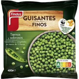 Guisantes finos bolsa 400 g - Findus
