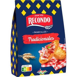 Panecillos tostados tradicionales bolsa 225 g - Recondo