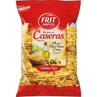 Patatas fritas paja con aceite de oliva virgen bolsa 150 g - Frit Ravich