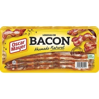 Bacon semicocido y ahumado natural en lonchas sin gluten envase 150 g - Oscar Mayer