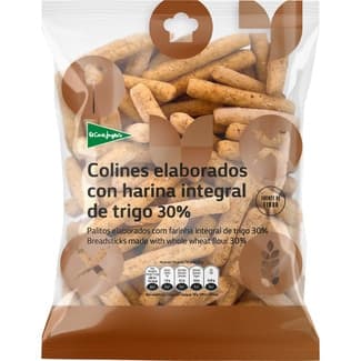 Colines de pan elaborados con harina integral de trigo 30% bolsa 250 g - El Corte Ingles