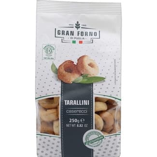 Tarallini caseros paquete 250 g - Gran Forno Di Puglia