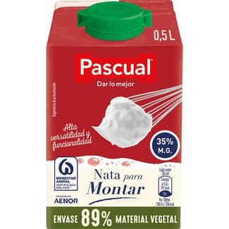 Nata líquida para montar brik 500 ml - Pascual