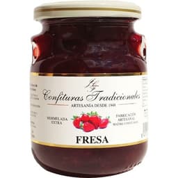 Mermelada de fresa tarro 300 g - Confituras Tradicionales