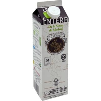 Leche fresca entera pasteurizada brik 1 l - La Colmenareña