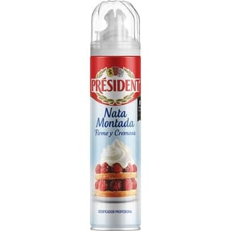 Nata montada spray 250 g - President