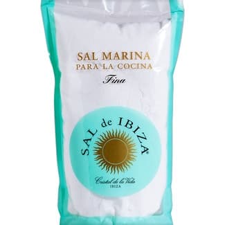 Sal marina fina de mesa envase 1 kg - Sal De Ibiza