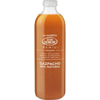 La Huerta gazpacho premium 100% natural botella 1 l - Don Simon