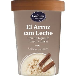 Arroz con leche con un toque de limón y canela envase 450 g - Goshua