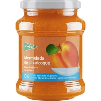 Mermelada de albaricoque 0% sin azúcares añadidos frasco 330 g - El Corte Ingles