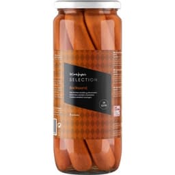 Salchichas Bockwurst 8 unidades sin gluten frasco 720 g neto escurrido - El Corte Ingles Selection