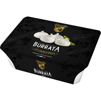 Burrata italiana de vaca pack 4 x 50 g envase 200 g - Parrotta