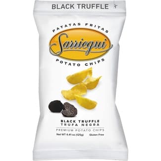 Patatas fritas sabor trufa negra Sin Gluten bolsa 125 g - Sarriegui