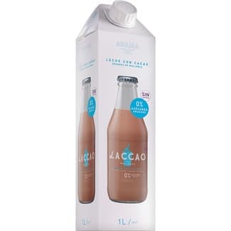 Batido de cacao 0% azúcar sin lactosa brik 1 l - Laccao