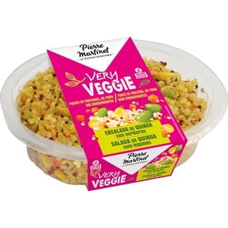 Very Veggie ensalada de quinoa con verduras sin gluten tarrina 200 g - Pierre Martinet
