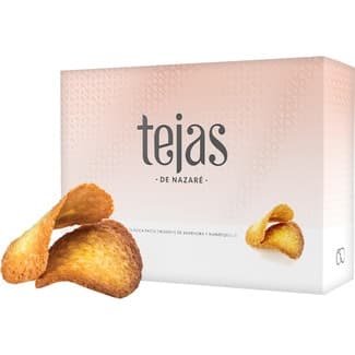 Tejas de almendra y mantequilla estuche 170 g - Nazare