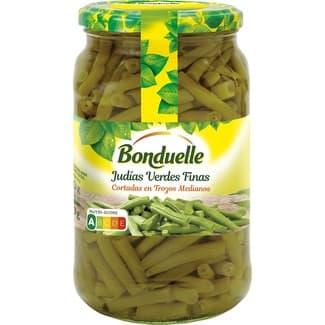 Judías verdes finas troceadas frasco 360 g neto escurrido - Bonduelle