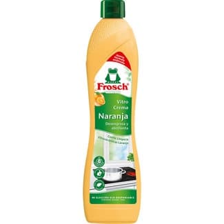 Limpiador para vitrocerámicas en crema con naranja bote 500 ml - Frosch