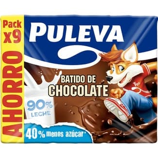 Batido de cacao pack 9 brik 200 ml - Puleva