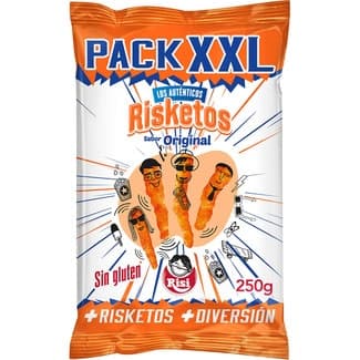Risketos snack Sin Gluten XXL bolsa 250 g - Risi