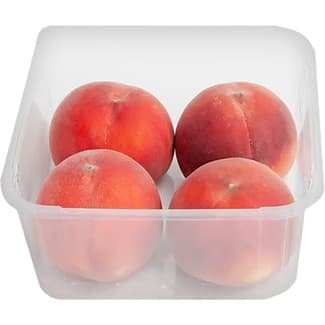 Melocotón rojo carne amarilla tarrina 700 g - Frutas Esther