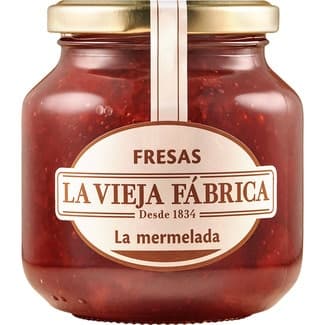 Mermelada de fresas frasco 350 g - La Vieja Fabrica