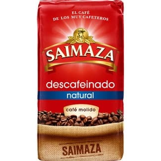 Café descafeinado molido natural paquete 250 g - Saimaza