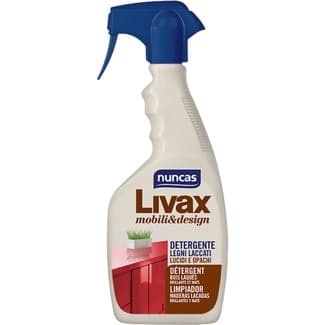 Limpiador maderas lacadas brillantes y mate Livax pistola 500 ml - Nuncas