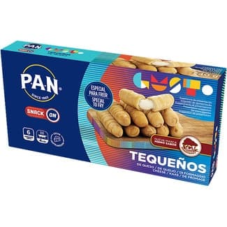 Tequeños con queso 6 unidades estuche 240 g - Pan