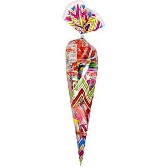 Bolsa cono piñata grande con surtido variado de caramelos y golosinas envase 1 unidad - Miguelañez