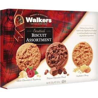 Scottish galletas surtidas de mantequilla estuche 250 g - Walkers