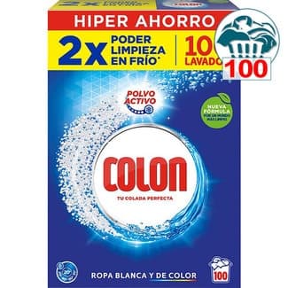 Detergente polvo activo maleta 100 dosis - Colon
