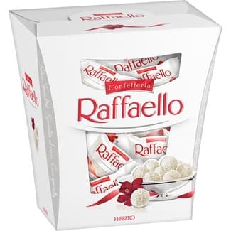 Bombones crujientes de coco y almendra 23 unidades estuche 235 g - Ferrero Raffaello
