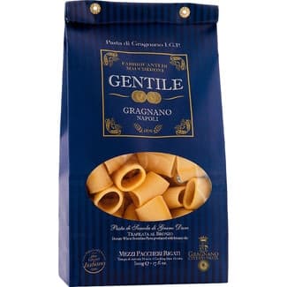 Mezzi paccheri rigati envase 500 g - Gentile