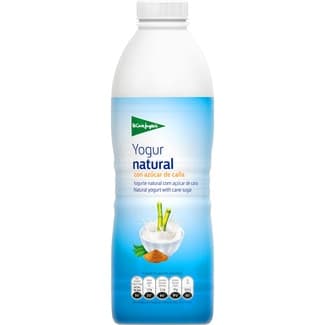Yogur líquido natural con azúcar moreno de caña botella 1 l - El Corte Ingles