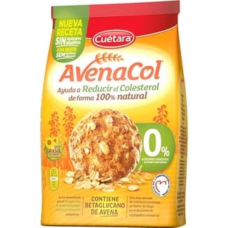 Galleta de avena 0% azúcares paquete 250 g - Cuetara Avenacol