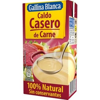 Caldo de carne 100% natural envase 500 ml - Gallina Blanca