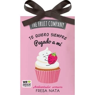 Ambientador perfumador de armarios nata fresa sachet envase 1 unidad - The Fruit Company
