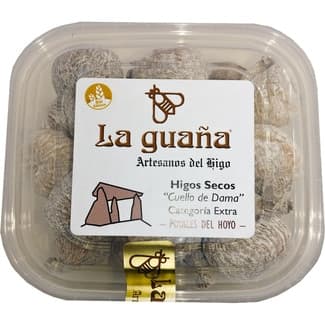Higos secos cuello de dama tarrina 400 g - La Guaña