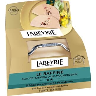 Le Raffiné bloc de foie gras de oca envase 300 g + cortador - Labeyrie