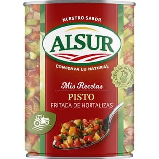Pisto fritada de hortalizas lata 400 g - Alsur