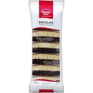 Bizcochos con cobertura de cacao paquete 210 g - Montes Lara