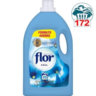 Suavizante concentrado azul botella 172 dosis - Flor