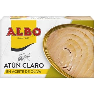 Atún claro en aceite de oliva lata 82 g neto escurrido - Albo