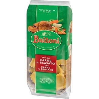 Pasta fresca ravioli relleno de carne braseada 2 raciones envase 230 g - Buitoni