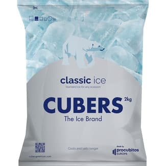 Hielo en cubitos bolsa 2 kg - Cubers