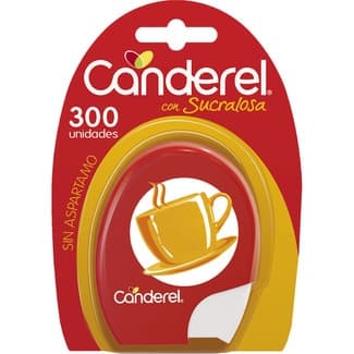 Edulcorante de mesa a base de sucralosa dosificador 300 comprimidos - Canderel