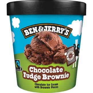 Helado de chocolate con trocitos de brownie tarrina 465 ml - Ben & Jerry's