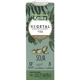 Bebida de soja sin azúcares añadidos brik 1 l - Kaiku Begetal