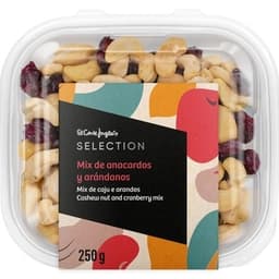 Mix de anacardos y arándanos tarrina 250 g - El Corte Ingles Selection